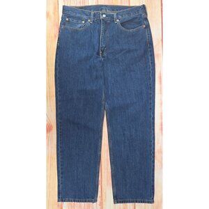Levis 550 Relaxed Fit Mens Jeans 36x32 Blue Denim